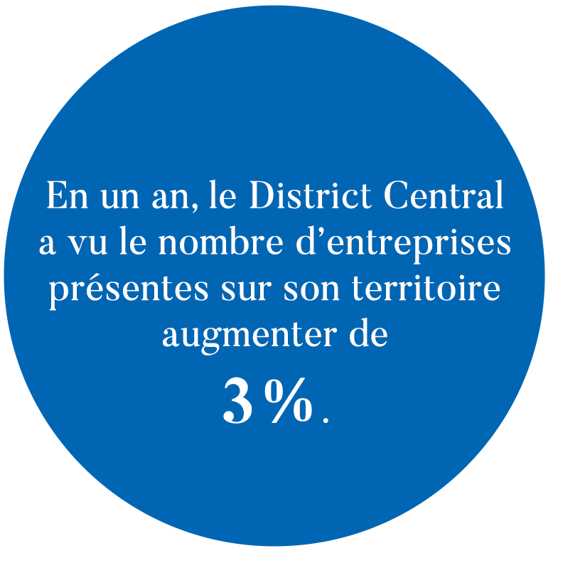 Nombre d'entreprises 3%