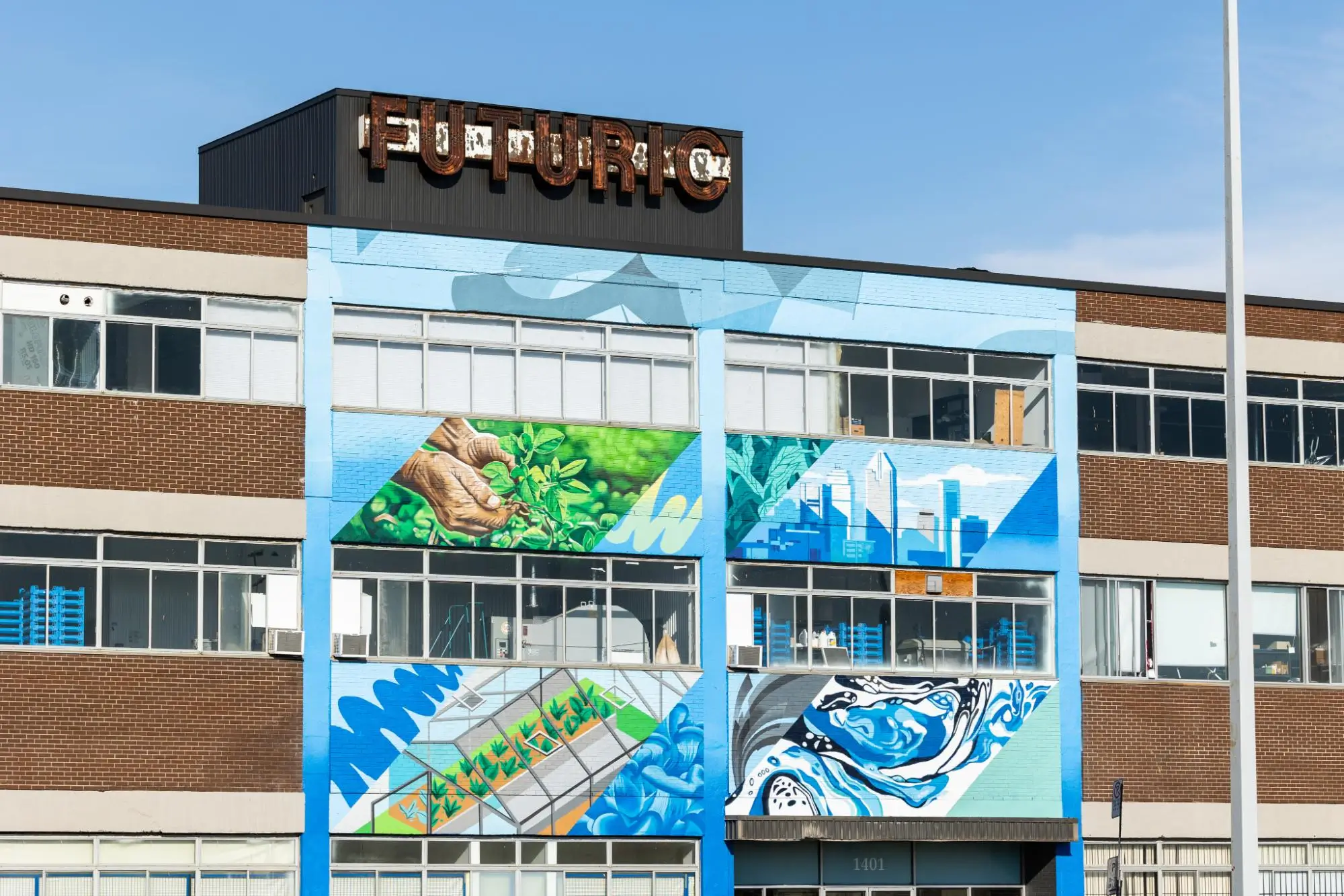 Murale Cocréer notre futur